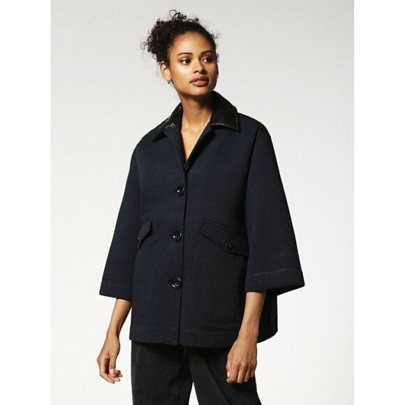 DIESEL Cotton G-Jocely Jacket Blue Cape XS